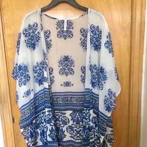 Blue/White Kimono - M/L